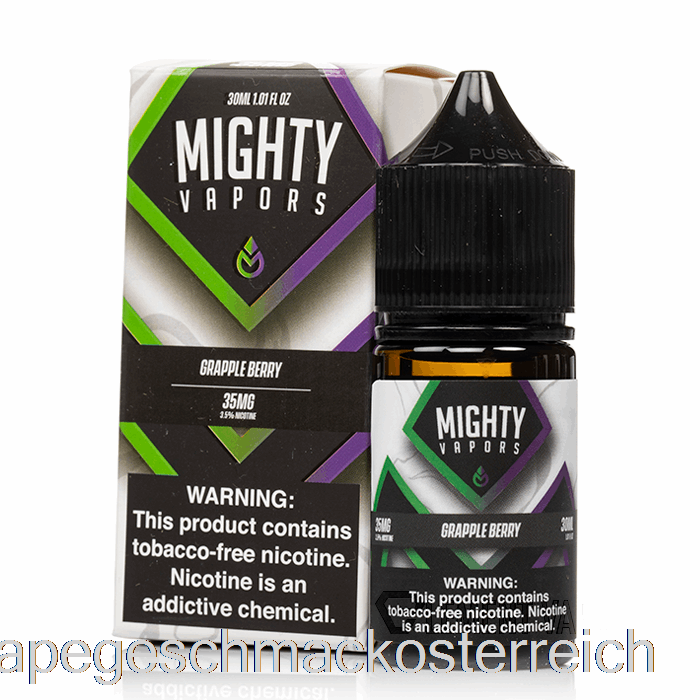 Grapplebery – Mächtige Dampfsalze – 30 Ml, 35 Mg Vape-Geschmack